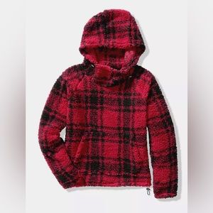 Victoria Secret pullover funnel Sherpa